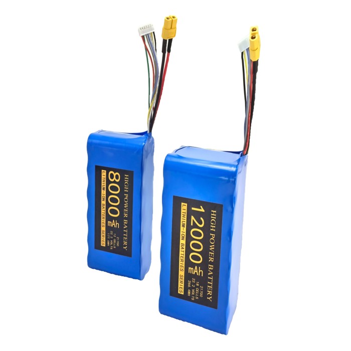 BFN 40A 6S1P  21700 22.2V 4000mAh Drone Battery