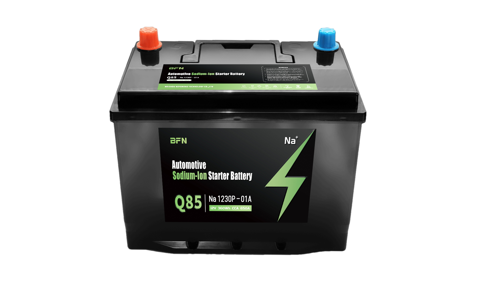 BFN Q85 Na 12V Sodium-ion Starter Battery CCA650
